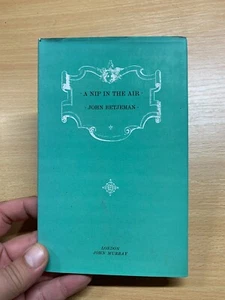 1974 JOHN BETJEMAN "A NIP IN THE AIR" VINTAGE THIN HARDBACK BOOK (LL) - Picture 1 of 14