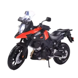 Maisto 1:12 Suzuki V-Strom 100 Diecast Motorcycle Model Alloy Adventure Toy Gift - Picture 1 of 11