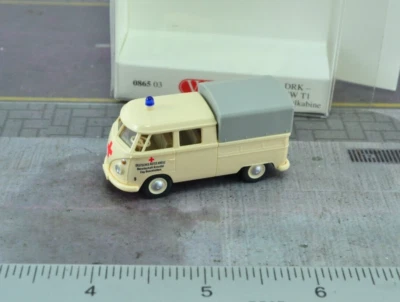 Wiking 086503 Volkswagen T1 Bus Van Red Cross Ambulance 1:87 HO Scale - Image 1 of 2