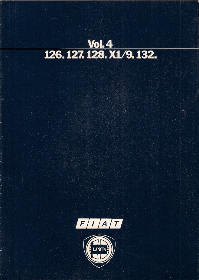 Fiat 126, 127, 128, X1/9 & 132 1980-1981 UK Fleet Market Sales Brochure - Image 1 of 2