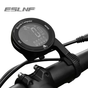 New Wireless Bike Computer Bicycle Odometer Multi Functional LCD Screen Cycling - Picture 1 of 6