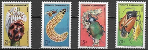 TURKEY - 1980 MNH "Useful INSECTS" Complete Set Of 4 Stamps !!!!!! - Picture 1 of 1