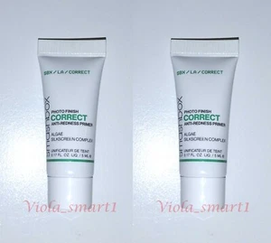 2x SMASHBOX Photo Finish Correct Anti-Rötungen Primer 0,17oz / 5ml Reisegröße - Bild 1 von 3