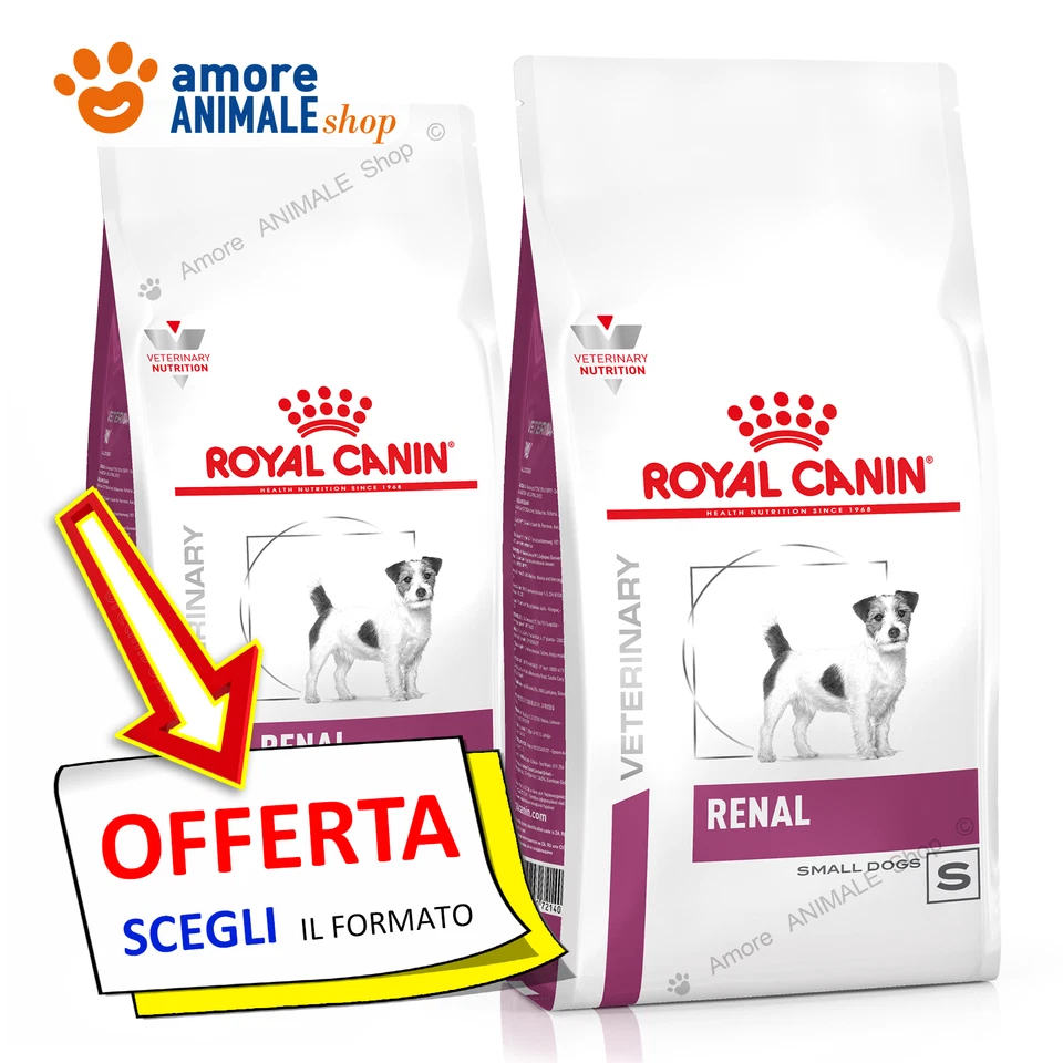 Royal Canin Dog → Veterinary RENAL SMALL DOG - 500 gr / 1,5 / 3,5 kg - Cane Cani - Imagen 1 de 1
