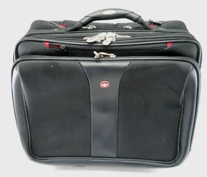 Wenger Patriot schwarz 2-teiliges Business Set Rollen Aktentasche Modell WA-7453-02 - Bild 1 von 10