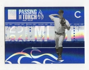 2005 DONRUSS ELITE BASEBALL PASSING THE TORCH MARK PRIOR CHICAGO CUBS 549/1000 - Picture 1 of 2