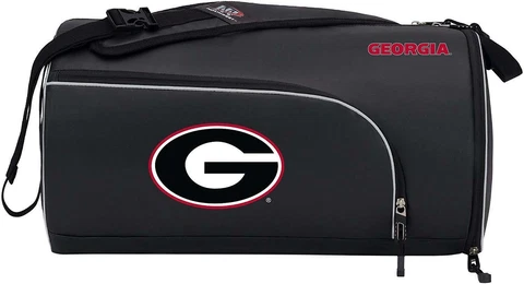 New NCAA Georgia Bulldogs Squadron Premium Duffel / Bag Gym Bag / Training Bag Cover