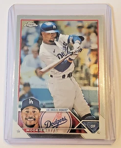 Mookie Betts 2023 Topps Chrome #150 Base LA Dodgers - Picture 1 of 2