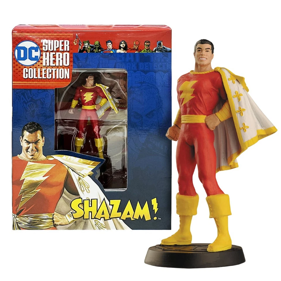 DC COMICS SUPER HERO COLLECTION SHAZAM FIGURA Y FOLLETO COLECCIONABLE ESCALA 1:21 Foto 1 de 1