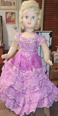  BAMBOLA  VINTAGE CELLULOIDE  -  ANNI 50 ORIGINALE - Immagine 1 di 4