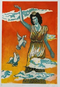 Bottari, Lorenzo Maria (1949- ). Vivien & Love. Signed & dated. - Picture 1 of 1