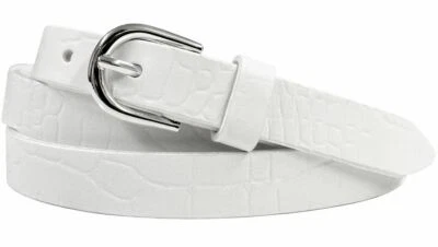 Women's Dress Belt 100% One Piece Full Grain Genuine Leather Belt 3/4" wide - Image 1 of 4