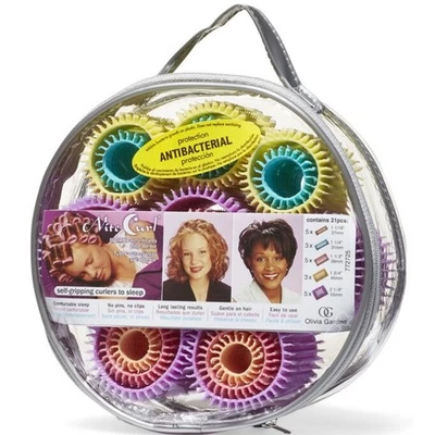 Hot Rollers Hair Set Antibacterial Protection Curlers Set - Image 1 of 3