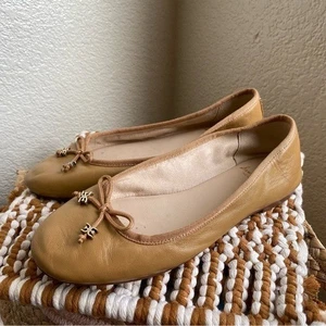 Zapatos planos para mujer Sam Edelman talla 6,5 Felicia Luxe en color tostado pulido - Imagen 1 de 7
