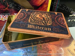 The Elder Scrolls V: Skyrim Whiterun Honorary Citizen Chest Bundle Tin Box ONLY - Picture 1 of 3