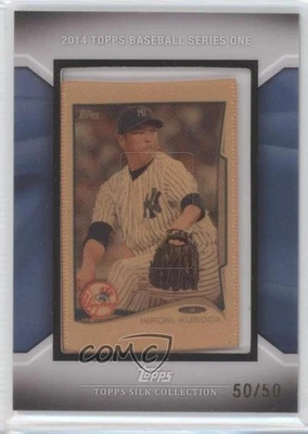 Colección de seda Topps 2014/50 Hiroki Kuroda Foto 1 de 2