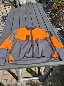 Giacca top Stihl Economy taglie forti XXL indossata COPPIA VOLTE - Foto 1 di 7