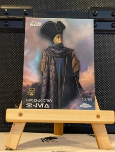 2025 TOPPS CHROME STAR WARS #AV-15 CAPTAIN BLEX - AUREBESH DEBUT #/99 - Picture 1 of 3