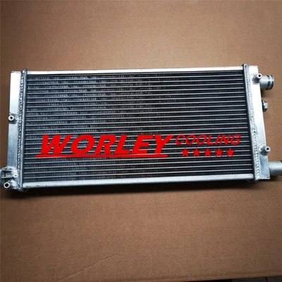 2 Core Aluminum Radiator For FIAT CINQUECENTO 170 0.9L 1.1L 1991-1998 Manual MT - image 1 of 4