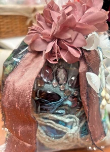 Applikationen Paneel Borte 30-35 Stück Pfau wie abgebildet Ausverkauf - Bild 1 von 9