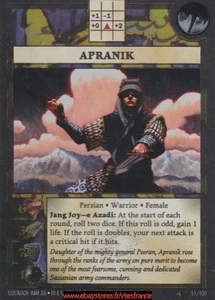 Anachronism - Apranik 51/100 / Set #4 Eng - Imagen 1 de 2