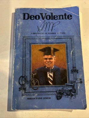 DeoVolente - A Biography of Stephen W. Paine Houghton College 1987 Miriam Lencio - Image 1 of 4