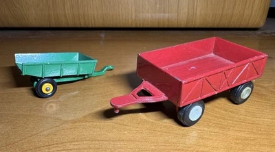 Vintage 1964 Matchbox No. 51 Trailer Lesney & Tootsie Toy Farm Trailer Die Cast - Image 1 of 4
