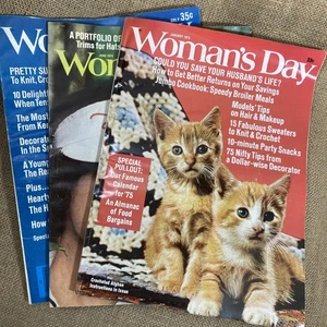 Vintage 1975, Woman's Day Magazine - Jan, Jun, & Jul, Lot of 3 - Picture 1 of 13