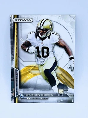 2014 Topps Strata Brandin Cooks RC Rookie #122 New Orleans Saints - Image 1 of 2