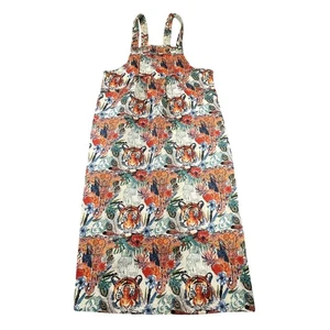Vestido de jacquard vestido en LaLa Wild Soul tigres elefantes L tapiz arte - Imagen 1 de 12