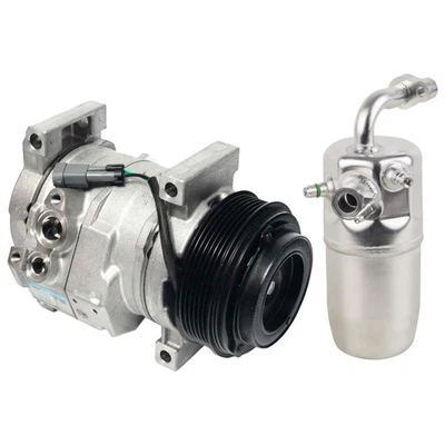 For Chevy Silverado & GMC Sierra 1500 Classic OEM AC Compressor w/ A/C Drier - Image 1 of 4