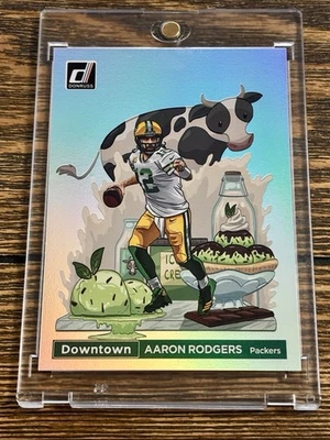 Estuche Panini Donruss Downtown 2022 Aaron Rodgers Hit SSP #DT-AR Packers Steelers Foto 1 de 4