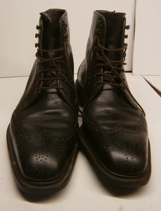 George Cleverley Toby Brown Cap Toe Brogue Stiefel Herren UK 11/US 11,5 - Bild 1 von 10