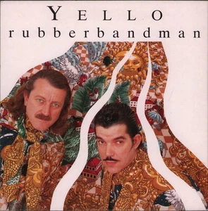 YELLO RUBBERBANDMAN 7" VINYL 2 track 7" in pic sleeve (YELLO5) UK MERCURY 1991 - Bild 1 von 2