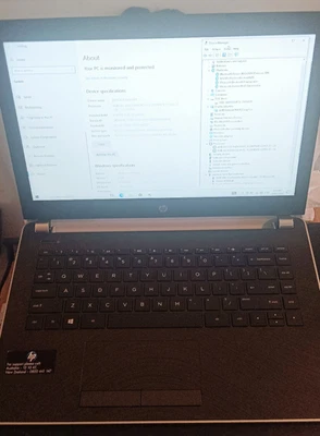 HP PAVILION 14" AMD A4-9120 2.2-2.5GHZ RADEON R3 8GB RAM 500GB HDD WINDOWS 10 - image 1 of 4