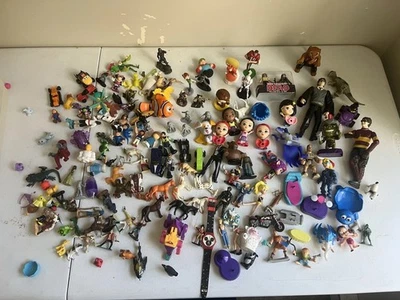 Vintage Lot of 100+ star wars disney batman spider-man Action Figures & more ! - Image 1 of 4