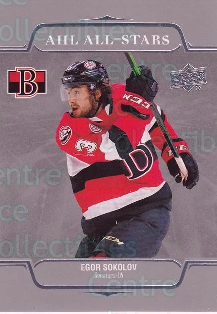 2021-22 Upper Deck AHL All-Stars #17 Egor Sokolov - Image 1 of 1