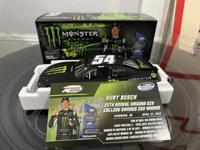 Monster Energy Richmond 2012 Kurt Busch Nationwide victoria 1/24 Foto 1 de 4