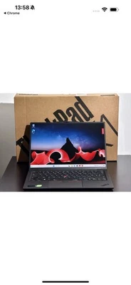 Lenovo ThinkPad X1 Carbon Gen 12 Intel Core Ultra 7 165U vPro 16GB RAM 256GB SSD - Image 1 of 4