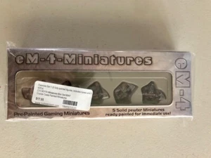 eM-4 Miniaturas Pintadas Enanos Set #1 Caja Cristal Casta D20s - Nuevo - Imagen 1 de 1