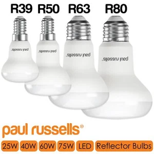 LED Reflector R80 R63 R50 R39 Bulbs Warm/Cool/Day White Screw ES SES Spot Lights - Picture 1 of 25