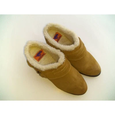 Botas zueco Rocket Dog para mujer marrón tostado arnés tacón cubano tobillo 7 Foto 1 de 4