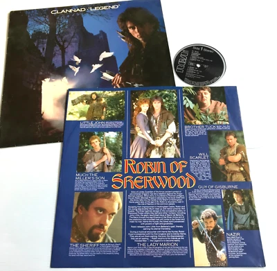 Clannad – Legend Robin of Sherwood TV Series Soundtrack Vinyl LP Album - Image 1 of 4