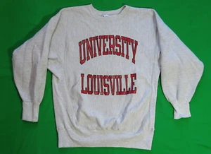 1990's Vintage Champion Reverse Weave Sweatshirt University Louisville KY - Bild 1 von 4