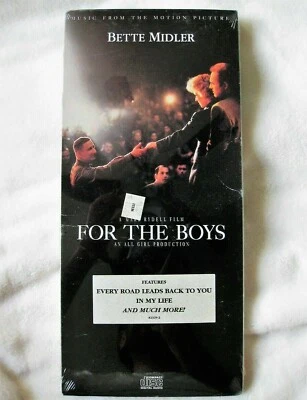 BETTE MIDLER CD FOR THE BOYS BEATLES SOUNDTRACK SEALED LONGBOX BOX PROMO HYPE LP - Image 1 of 4