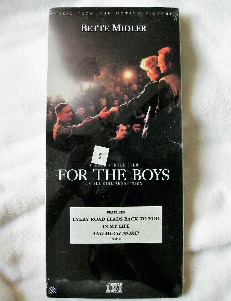 BETTE MIDLER CD FOR THE BOYS BEATLES SOUNDTRACK SEALED LONGBOX BOX PROMO HYPE LP - Image 1 of 4