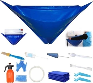 Kit Pulizia Condizionatore per 37-45in 13PCS Impermeabile Parete Aria - Foto 1 di 6