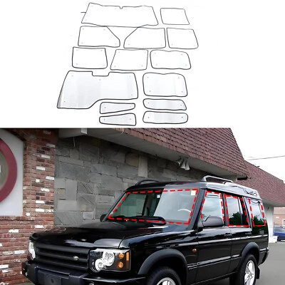 Parabrisas delantero completo bloque UV cubierta para parasol Land Rover Discovery 2 98-03 Foto 1 de 4
