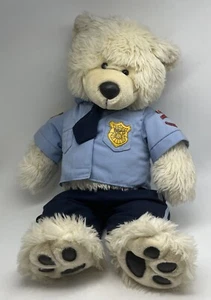 Build A Bear Police Officer Plush 18” Stuffed Bear - Picture 1 of 6