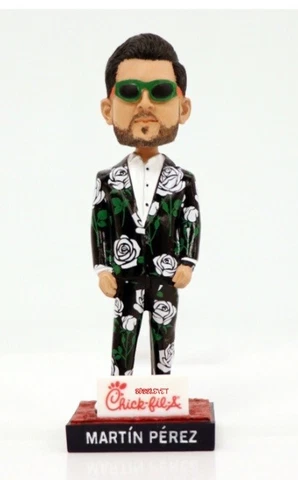 Texas Rangers Martin Perez Bobblehead Cover